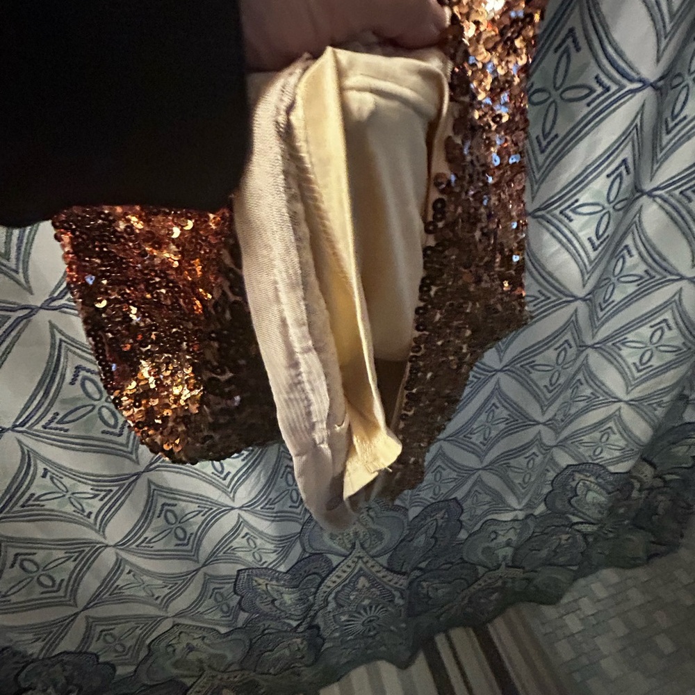 NWT Sequin Ombre Sleeveless Dress w/Perfectly in Tact Embellishments and Lined - Picture 13 of 16